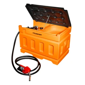 Tanque surtidor para combustible Lusqtoff TSC180-8 180 litros con bomba autocebante 12V