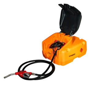 Tanque surtidor para gasoil Lusqtoff TSG100-8 100 litros con bomba autocebante 12V