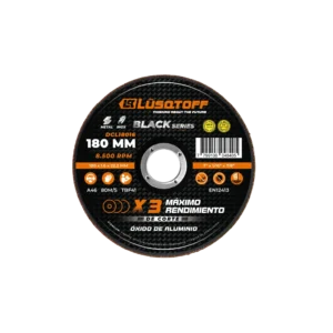Disco de corte Lusqtoff DCL18016 180 x 1,6 mm para acero e inoxidable