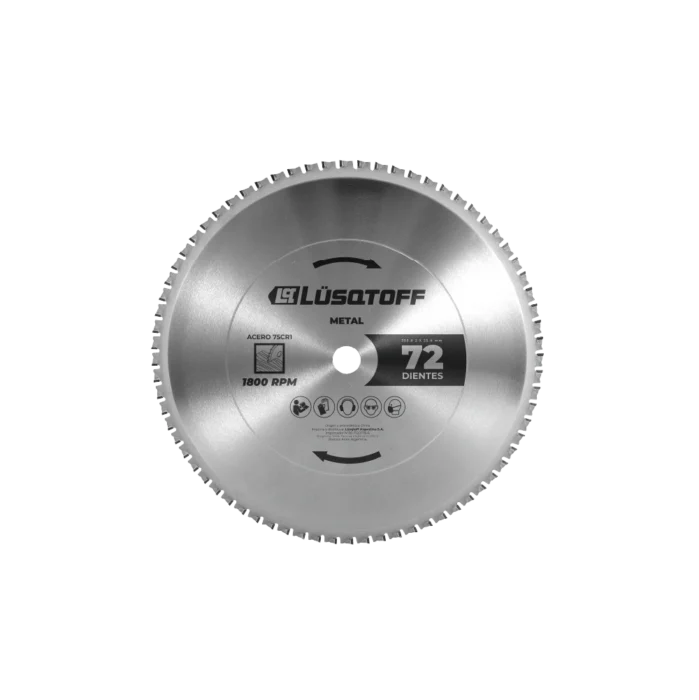 Disco de sierra para metal Lusqtoff DCLCM2200 355 mm 72 dientes
