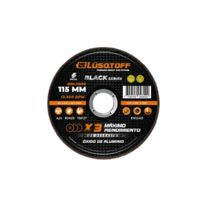 Disco de desbaste Lusqtoff DDL11560 115 x 6,0 mm para metal