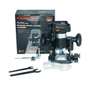 Fresadora Router a Batería Lusqtoff FRL3300-9B 18 V Brushless