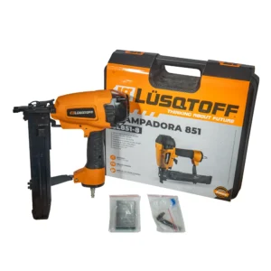 Grampadora neumática Lusqtoff GL851-8 para grampas de 25 a 50 mm con maletín