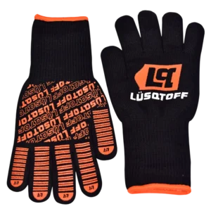 Guantes de aramida Lusqtoff GRCL800-10 protección al calor 800°F 400°C sin costuras