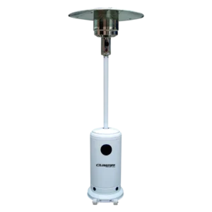 Calefactor de exterior hongo Lusqtoff JK-1008 blanco con ruedas