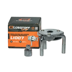Saca filtro de aceite Lusqtoff L1007 de 3 garras redondas para filtros de 65 a 120 mm