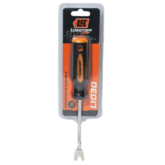Extractor de clips Lusqtoff L1030 de 9 pulgadas con varilla niquelada de 220 mm