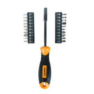 Destornillador Lusqtoff L6918 con 20 puntas intercambiables