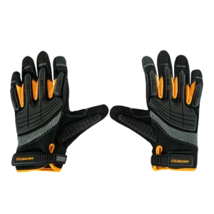 Guantes anti-impacto Lusqtoff L7852 para mecánico con protección PVC en nudillos y dorso