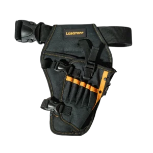 Cartuchera porta taladro Lusqtoff L8034 con cinto y 6 compartimientos