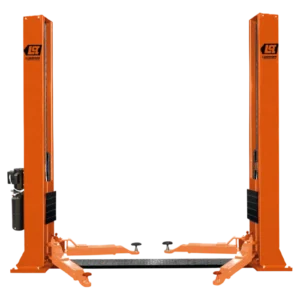 Elevador de dos columnas Lusqtoff LPA-4A 4 toneladas para taller automotor