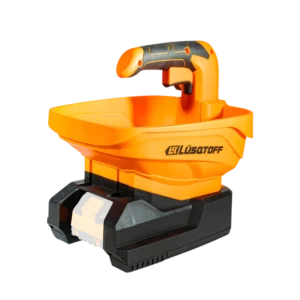 Esparcidor de semillas a batería Lusqtoff SEL18-8B 18 V con capacidad de 3,3 litros
