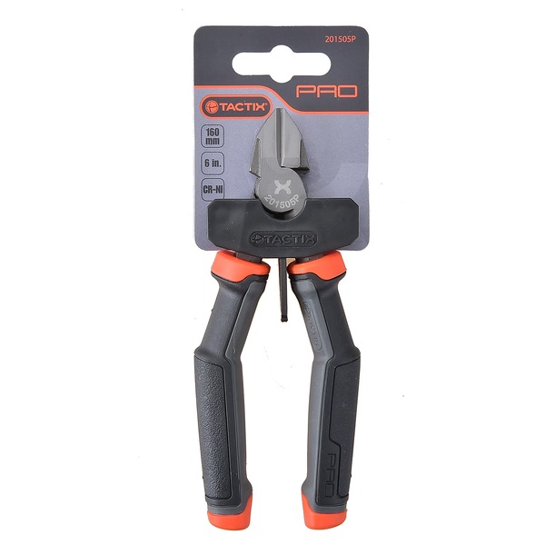 Alicate de corte diagonal Tactix 201505P 6" 160 mm
