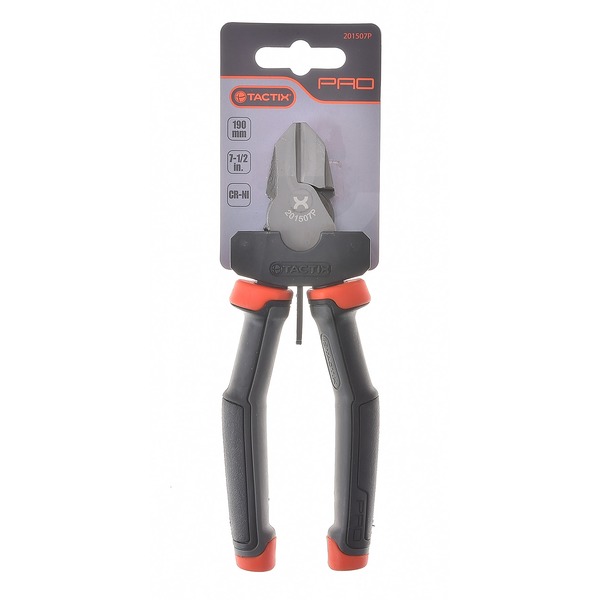 Alicate de corte diagonal Tactix 201507P 7-1/2" 190 mm