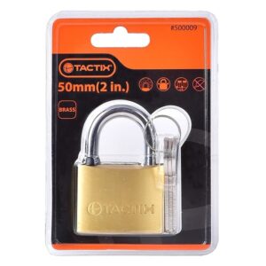 Candado de laton 50MM Tactix 500009